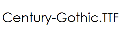 Century-Gothic.TTF