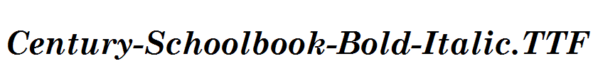 Century-Schoolbook-Bold-Italic.TTF