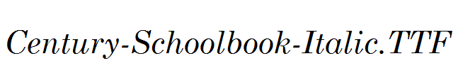 Century-Schoolbook-Italic.TTF