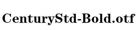 CenturyStd-Bold.otf