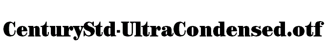 CenturyStd-UltraCondensed.otf
