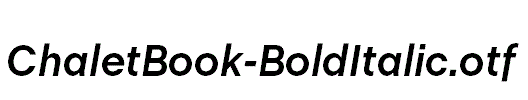 ChaletBook-BoldItalic.otf