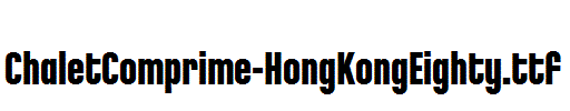 ChaletComprime-HongKongEighty.otf