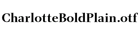 CharlotteBoldPlain.otf