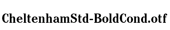 CheltenhamStd-BoldCond.otf