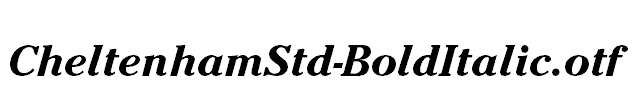 CheltenhamStd-BoldItalic.otf