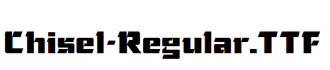 Chisel-Regular.TTF