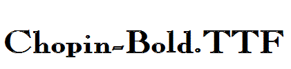 Chopin-Bold.TTF