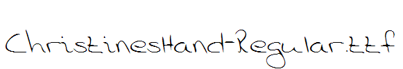 ChristinesHand-Regular.ttf
