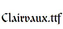 Clairvaux.ttf