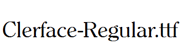 Clerface-Regular.ttf
