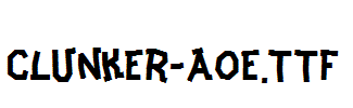 Clunker-AOE.TTF