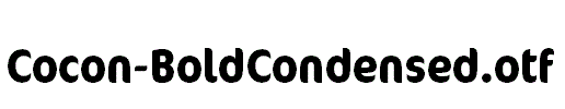 Cocon-BoldCondensed.otf