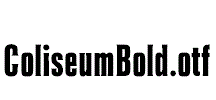 ColiseumBold.otf