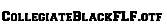 CollegiateBlackFLF.otf