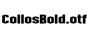 CollosBold.otf