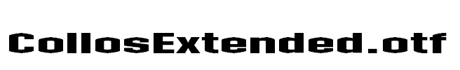 CollosExtended.otf