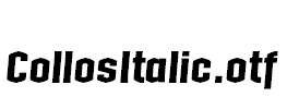 CollosItalic.otf