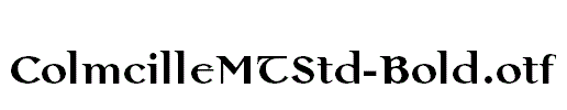 ColmcilleMTStd-Bold.otf
