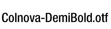 Colnova-DemiBold.otf