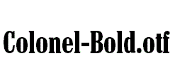 Colonel-Bold.otf