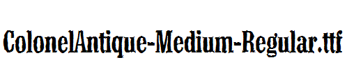 ColonelAntique-Medium-Regular.ttf