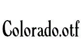 Colorado.otf