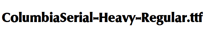 ColumbiaSerial-Heavy-Regular.ttf