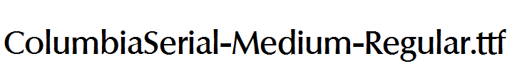 ColumbiaSerial-Medium-Regular.ttf