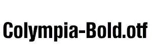 Colympia-Bold.otf