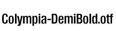 Colympia-DemiBold.otf