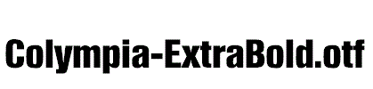 Colympia-ExtraBold.otf