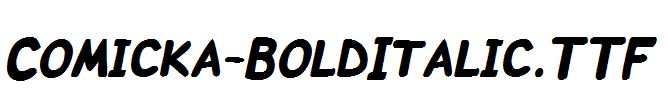Comicka-BoldItalic.TTF