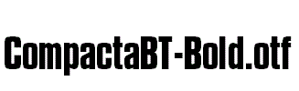 CompactaBT-Bold.otf