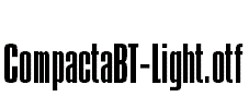CompactaBT-Light.otf