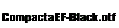 CompactaEF-Black.otf