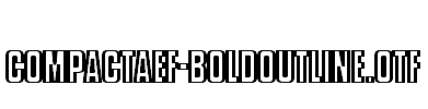 CompactaEF-BoldOutline.otf
