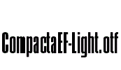 CompactaEF-Light.otf