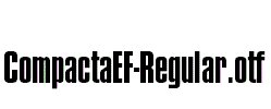 CompactaEF-Regular.otf