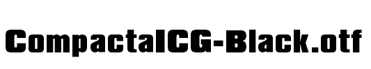 CompactaICG-Black.otf