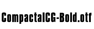 CompactaICG-Bold.otf