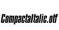 CompactaItalic.otf
