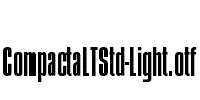 CompactaLTStd-Light.otf