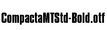 CompactaMTStd-Bold.otf