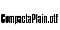 CompactaPlain.otf