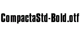 CompactaStd-Bold.otf