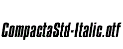CompactaStd-Italic.otf