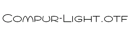 Compur-Light.otf