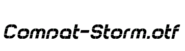 Comsat-Storm.otf