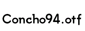 Concho94.otf